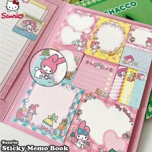 My Melody Sticky Memo Book NIP